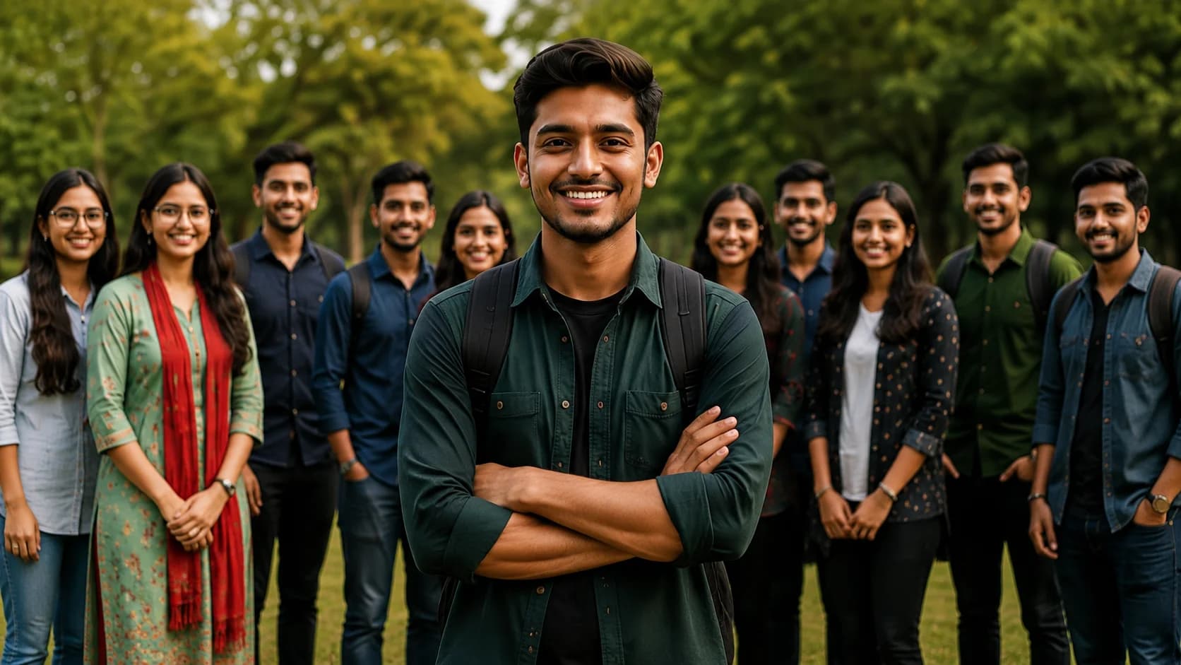 Young people representing civic leadership and youth engagement in Bangladesh