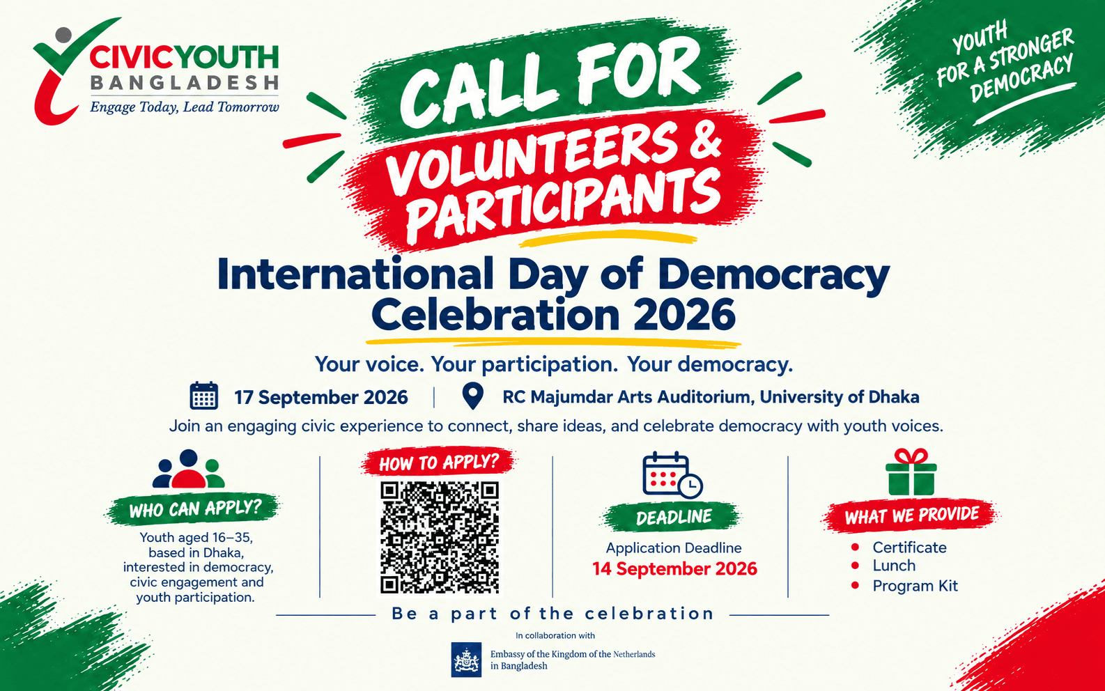 International Day of Democracy Celebration 2026